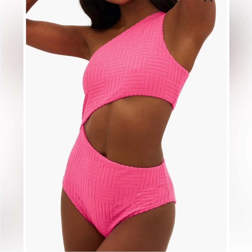 New Beach Riot Celine Cut Out One Piece Swimsuit - Picture 3 of 5